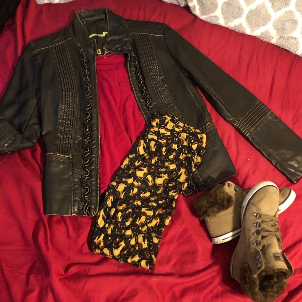 Big Chill Vintage Non-leather Jacket